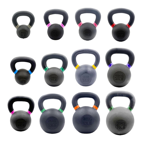 Cast Iron Kettlebells 4kg to 36kg