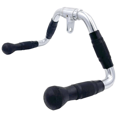 Cable Attachment Pack B - Stirrup, Multi-Purpose bar, Rubber Lat Pulldown D-Handle