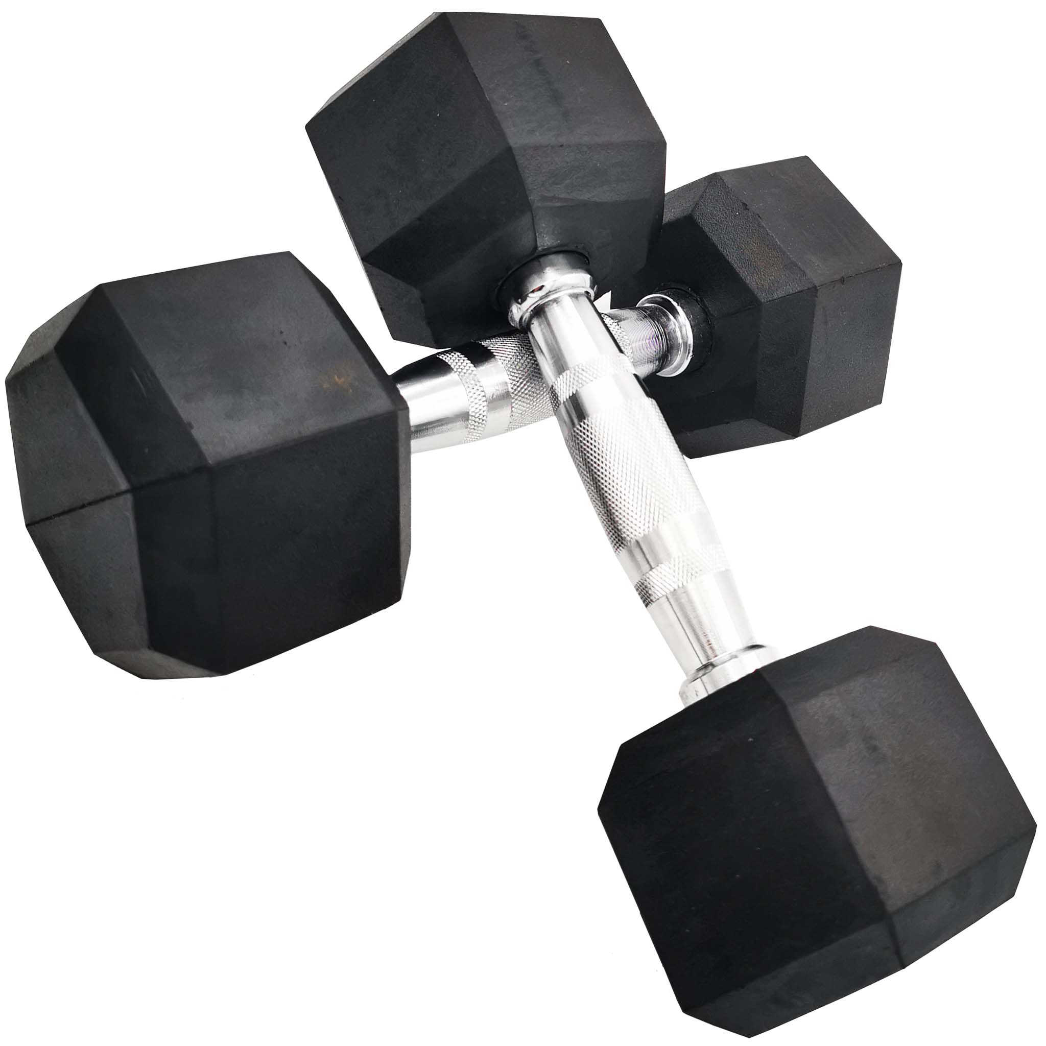 Rubber Hex Dumbbells 37.5kg Pairs | INSOURCE